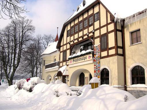 Hotel-Restaurant-Cafe Sophienalpe Виена Екстериор снимка